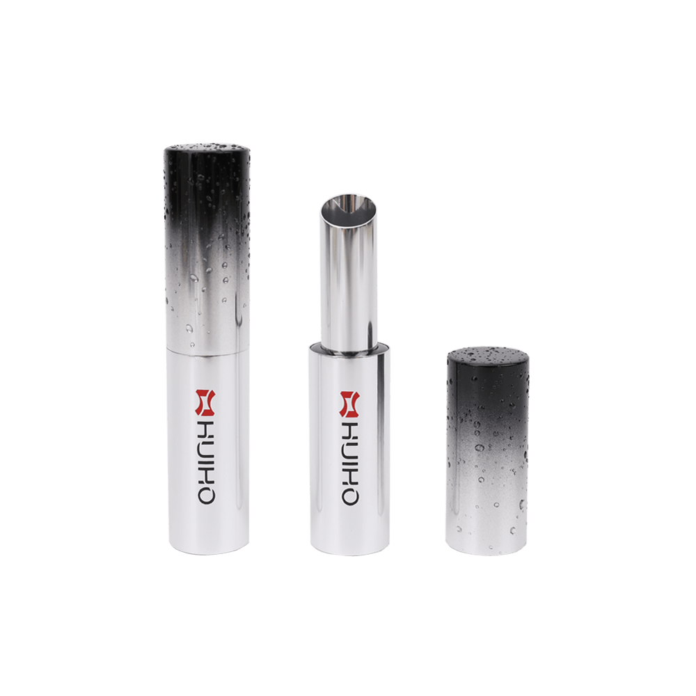 Kleurverloop zilveren lipstick tube Container HL8237