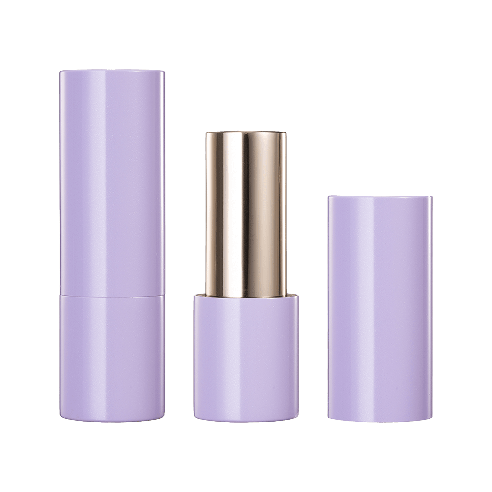 Cilinder metalen gladde lippenstiftcontainer