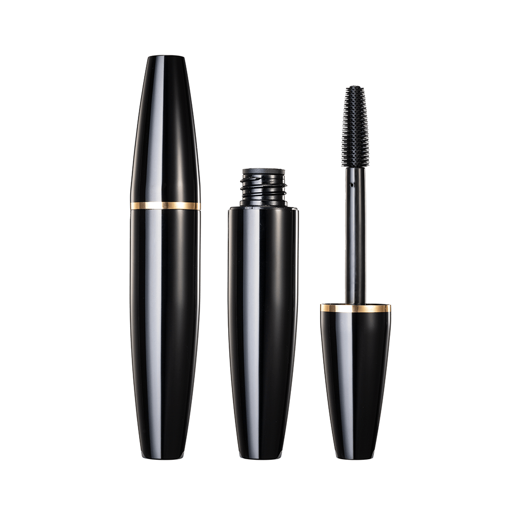 10ml grote capaciteit heldere zwarte lege aluminium mascara tube HM1128