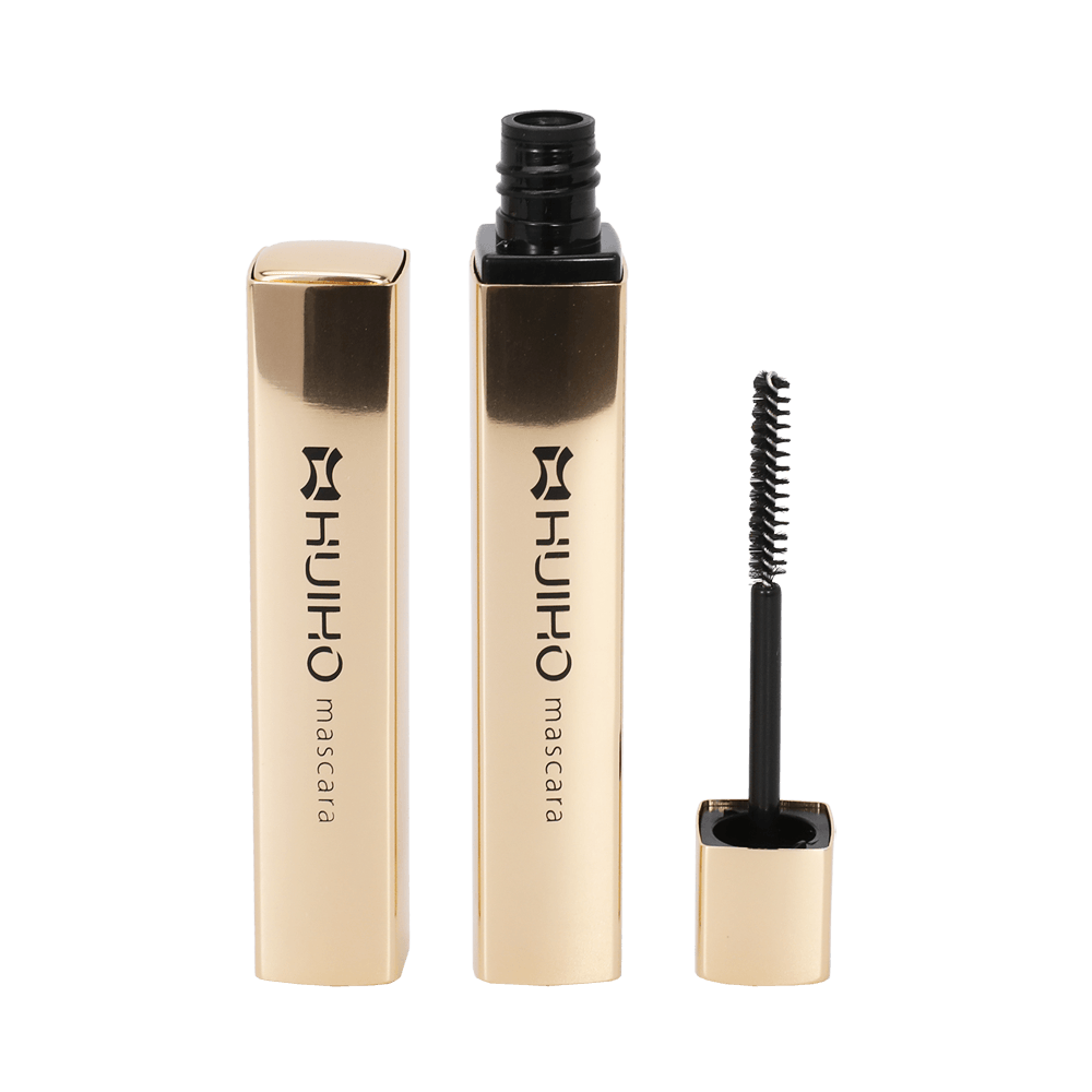 Aangepaste gouden lege mascaradoosje met wimperborstel HM1329